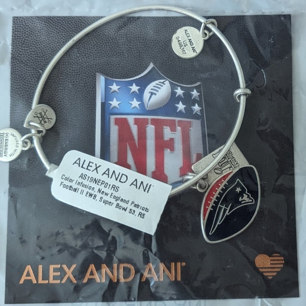 Alex and Ani NFL Patriots Bracelet